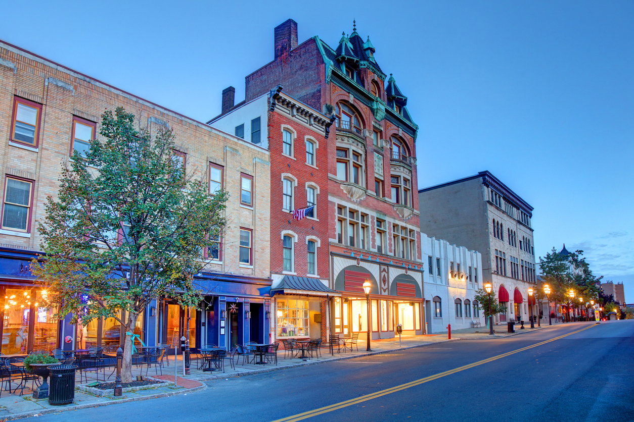 Panoramic Image of Bethlehem, PA